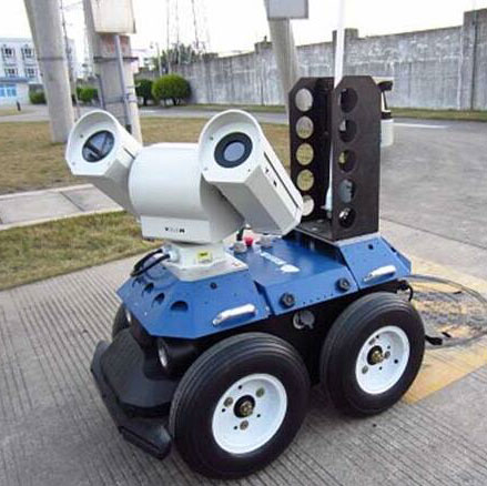 Street monitoring robot